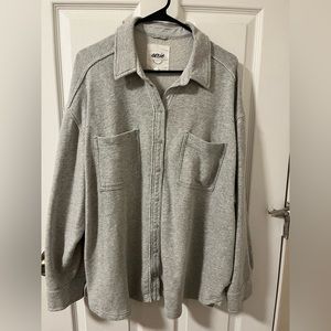 Aerie Fleece Lumberjane Shirt